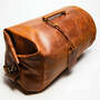 Military Leather Duffle Bag...