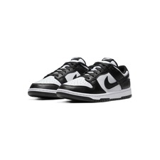 Nike Dunk Low Retro Basketball Sneaker, Main, color, White/ Black/ White