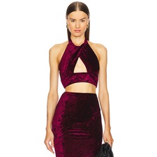 Michael Costello x REVOLVE Spencer Top in Oxblood Red | REVOLVE