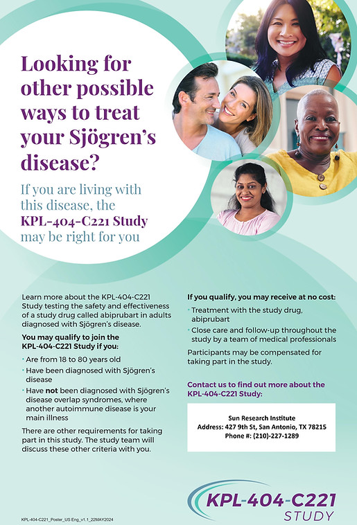 Sjogren's Syndrome Clinical...