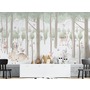 Watercolour Forest Animals Kids Wallpaper Murals
