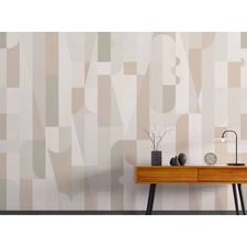 Mosaic Sepia Tones Wallpaper