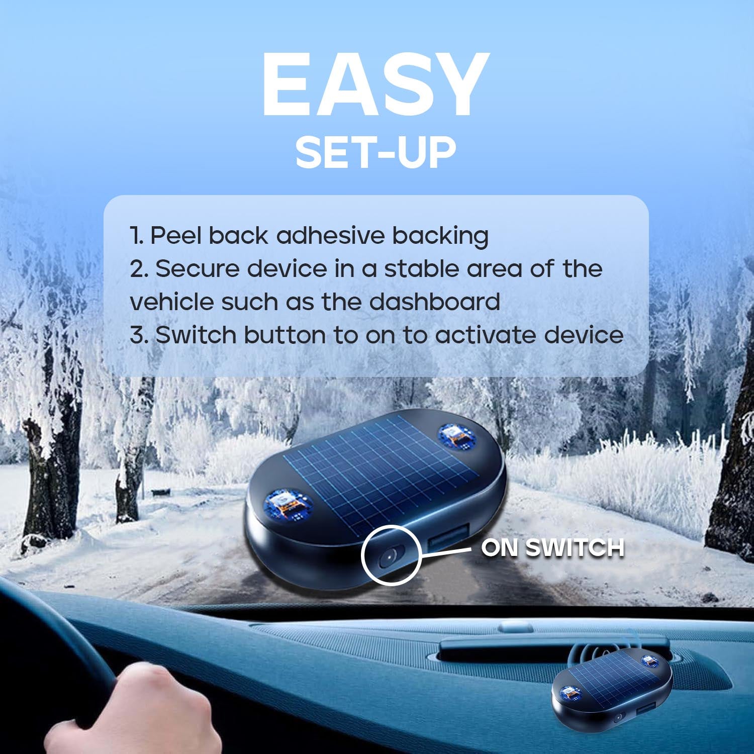 Easy set up process - adrea...