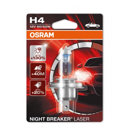 Osram H4 Night Breaker® Las...
