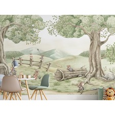 Mouse Family Wall Mural