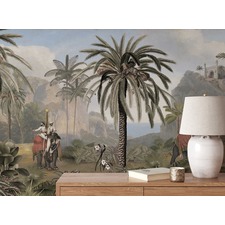 Rhythmic Jungle Royalty Wallpaper Murals