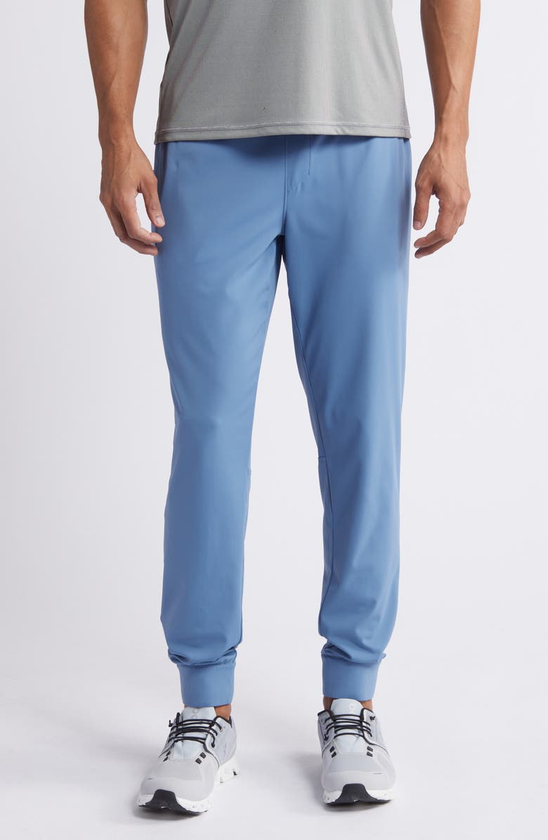 Zella Stride Performance Joggers, Main, color, Blue Coronet