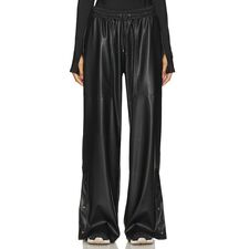 Heroine Sport x Mona Kattan Cara Leather Pants in Black | REVOLVE
