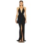 Michael Costello x REVOLVE Astoria Gown in Black | REVOLVE