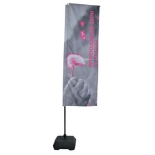 Budget-Friendly Outdoor Banner Stand | Wind Dancer Mini Flag Stand