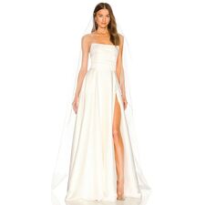 SAU LEE x REVOLVE Heidi Gown in White | REVOLVE