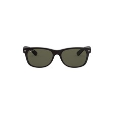 Ray-Ban New Wayfarer 55mm Rectangular Sunglasses, Main, color, Black/ Green