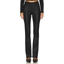 Free People x We The Free Xena Coated Straight in Ethereal Black | REVOLVE