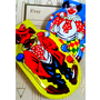 Tin Litho Toy Clickers Clowns  Halloween Noisemakers 2pc