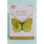 Lime-Green Brimstone Butterfly Necklace/Pendant 