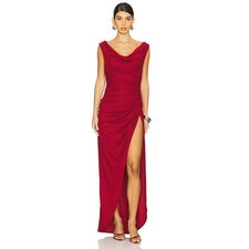 NBD Kora Maxi Dress in Oxblood | REVOLVE