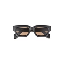 Wisdom Frame 14 Square Sunglasses, Main, color, Matte