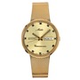 MIDO Commander Automatic Mesh Strap Watch, 37mm, Main, color, Gold/ Yellow/ Gold