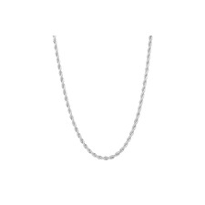 Donatello Gian Sterling Silver Thick 3.5MM Rope Chain, Main, color, Silver