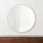 View Edge Brass Round Wall Mirror 48" - image 1 of 10