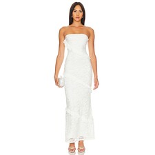 MORE TO COME Xandra Maxi Dress in Ivory | REVOLVE