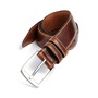 Allen Edmonds 'Yukon' Leather Belt, Main, color, Brown