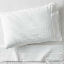 View Supersoft Organic Cotton Gauze Pampas Ivory Twin/Twin XL Bed Sheet Set - image 1 of 3