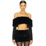 LOBA Sasha Crop Top in Blac...