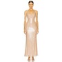 LOBA Disa Maxi Dress in Nud...