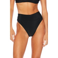  Highway High Waist Bikini Bottoms, Main, color, Black