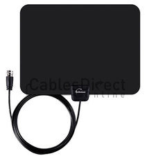 Multi-Directional Long Range HDTV Indoor Antenna black