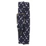 Johnston &amp; Murphy Woven Stretch Knit Belt, Main, color, Navy/ White