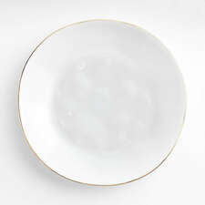 View Marin Gold Rim Stoneware Dinner Plate - image 1 of 5