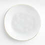 View Marin Gold Rim Stoneware Dinner Plate - image 1 of 5