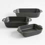 View Staub ® Black Rectangular Baking Dishes, Set of 3 - image 1 of 6