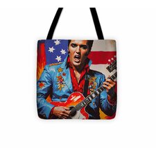AI Art Pop Art Superstars Elvis Presley 4 - Tote Bag
