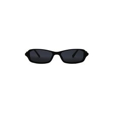 Le Specs Bamboozler Sunglasses in Black Smoke Mono | REVOLVE