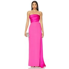 NBD Amira Gown in Pop Pink | REVOLVE