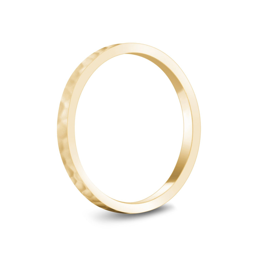 2mm 18K Gold High Polished ...