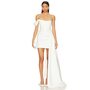 SAU LEE Brenda Dress in White | REVOLVE