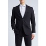 Nordstrom Trim Fit Solid Stretch Wool Suit Coat, Main, color, Black