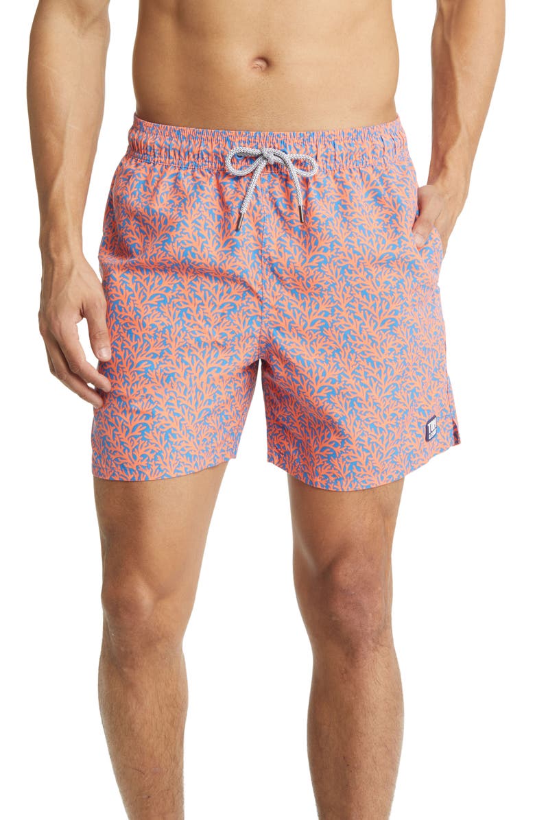 Tom &amp; Teddy Coral Print...