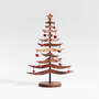 View Warm Acacia Tannenbaum 4' Wood Christmas Tree - image 1 of 4