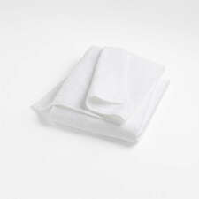 View Quick-Dry White Organic Cotton Bath Towel - image 1 of 4