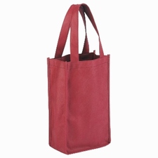 Two-Pack Wine Tote - Burgundy