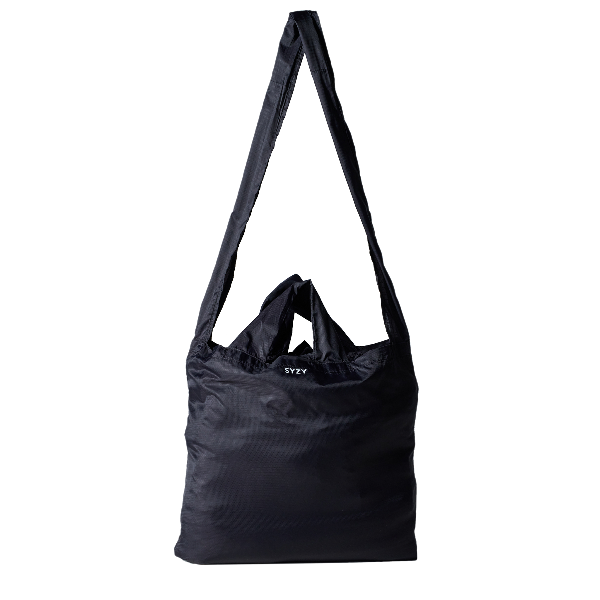 SYZY Black Tetra Tote Bag D...