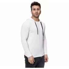 Men Long Sleeve Hoodie T Shirt