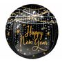16" Happy New Year Midnight Hour Orbz Balloon