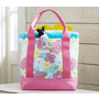 Aqua Hibiscus Tote | Pottery Barn Kids