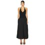 Shona Joy Aliah Halter Midi Dress in Black | REVOLVE